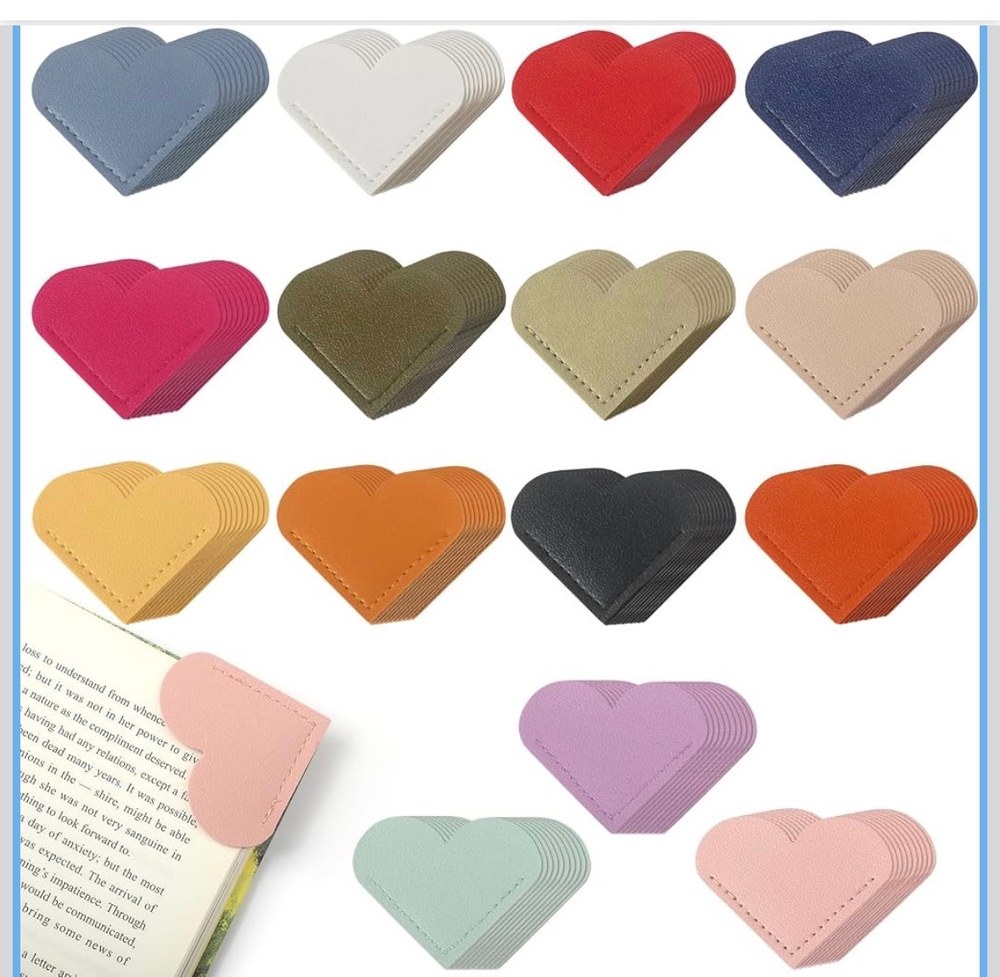 Heart Corner Bookmark