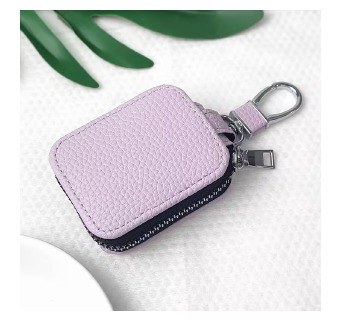 Zip Pouch Card Case Keychain