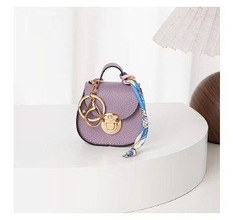 Saddle Bag Keychain with Scarf