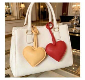 Heart Bag Charm