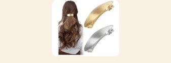 Metal Slide Hair Barrettes