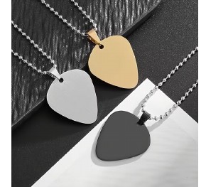 Guitar Pick Pendant Necklace
