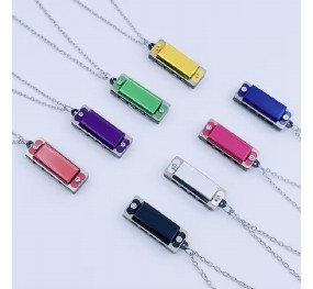 Mini Harmonica Necklace