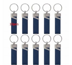Leather Strap Keychain