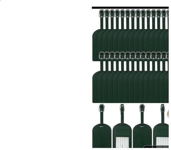 Engraved luggage tags